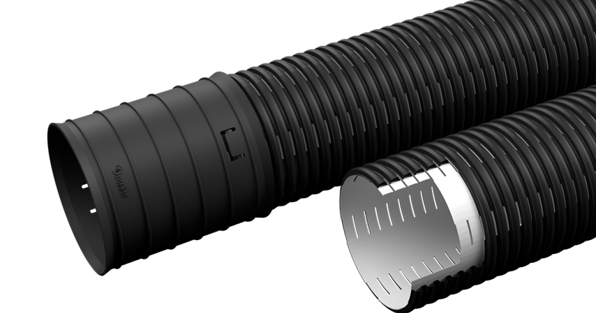 Perforated drainage pipe discount