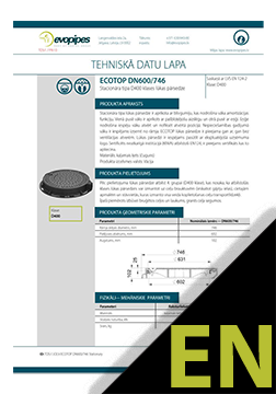 ECOTOP DN600/746 mm TDS EN