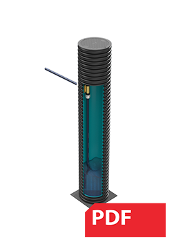 Standardritning ID400 Pumpstation PDF