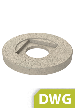 Standard Drawing Support ring 262 766mm DWG