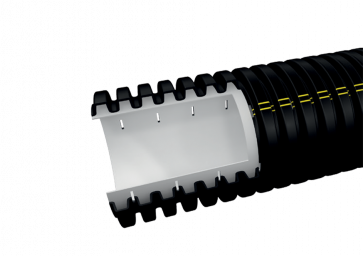 EVODRAIN HARD HDPE perforated 180°