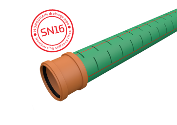 MONODRAIN perforated 120°