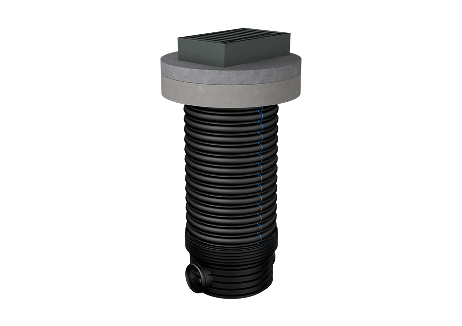 Gullies DN 600 with square grate