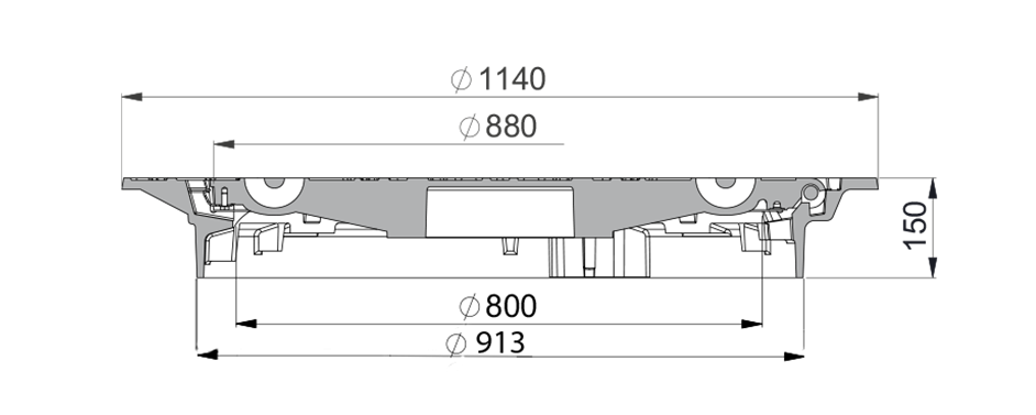 BUDALOCK-SN DN800, D400
