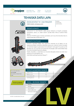 EVOCAB SPLIT N 1250 PANZAR TDS LV