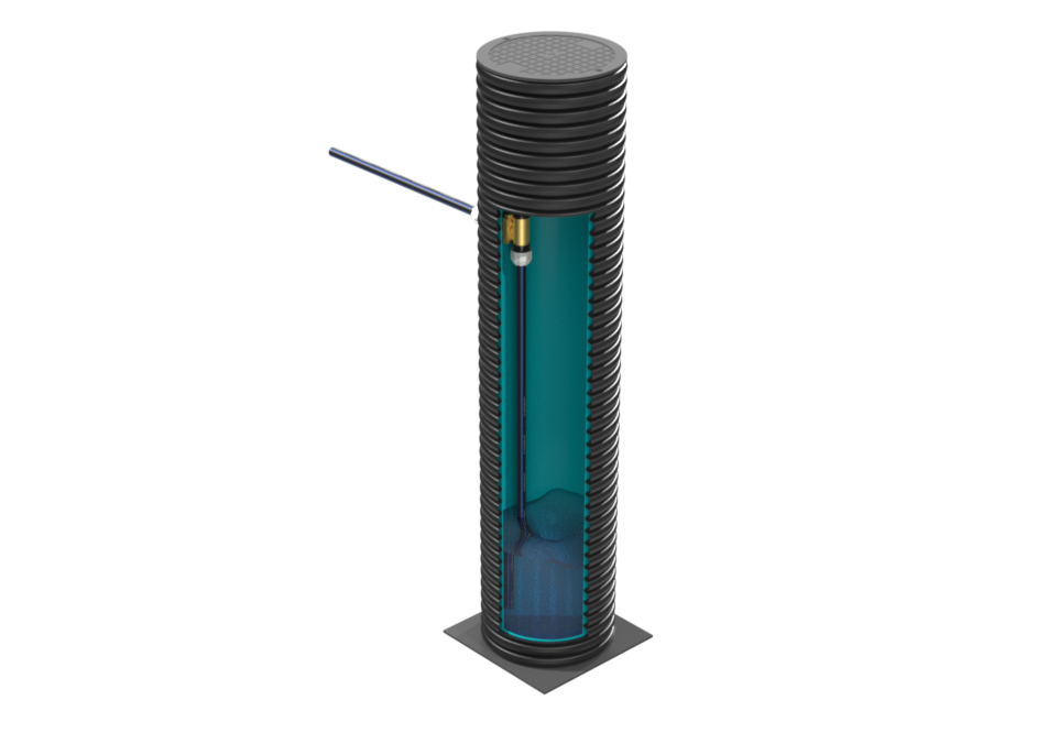 ID 400 Dräneringsbrunn utan pump