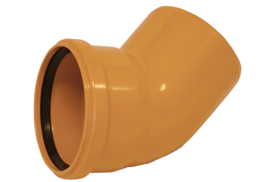 Līknis 15°, 30°, 45°, 90° (PVC)