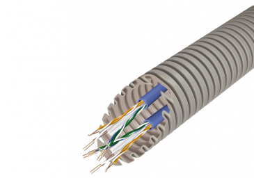 FM-0H-SMART PRE-CABLED 2x UC400 Cat 6 HD LSHF
