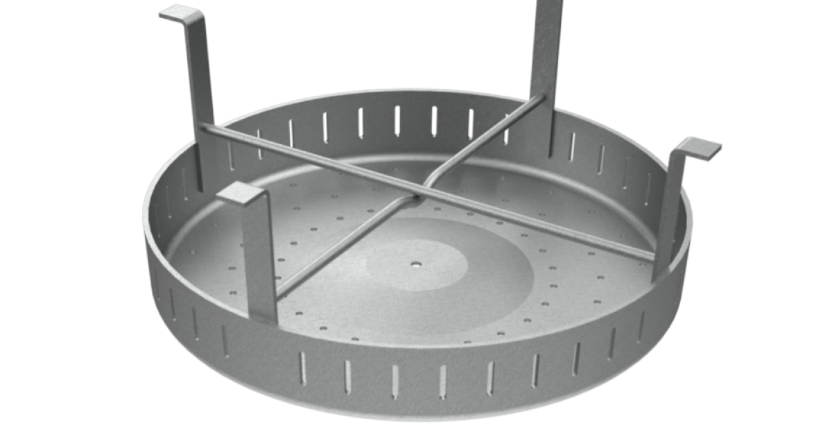 Debris bucket DN590 Galvanized steel