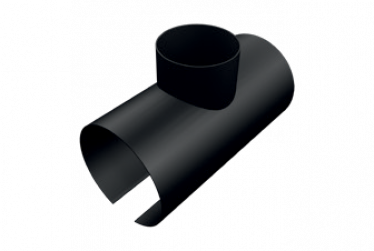 Reduction T-piece, saddle type