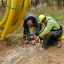 Pressure pipe systems for gas