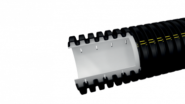 EVODRAIN HARD HDPE perforated 180°