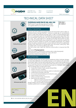 EVODRAIN HARD PP DN/ID system TDS ENG