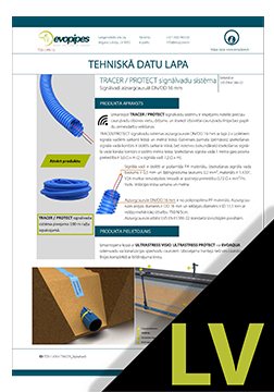 TRACER / PROTECT signālvadu sistēma TDS LV