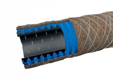 EVODRAIN FLEX ar kokosšķiedru filtru