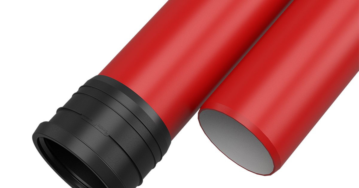 Proudia®️ RIGID ELECTRO PP N 750 Lygūs vamzdžiai