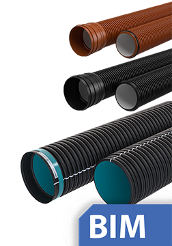 Corrugated (profiled) pipes EN 13476-3