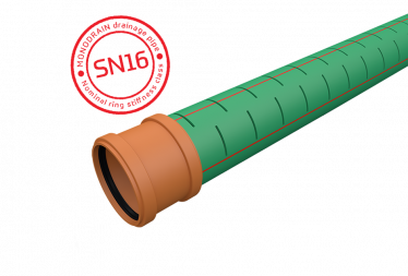 MONODRAIN perforated 120°