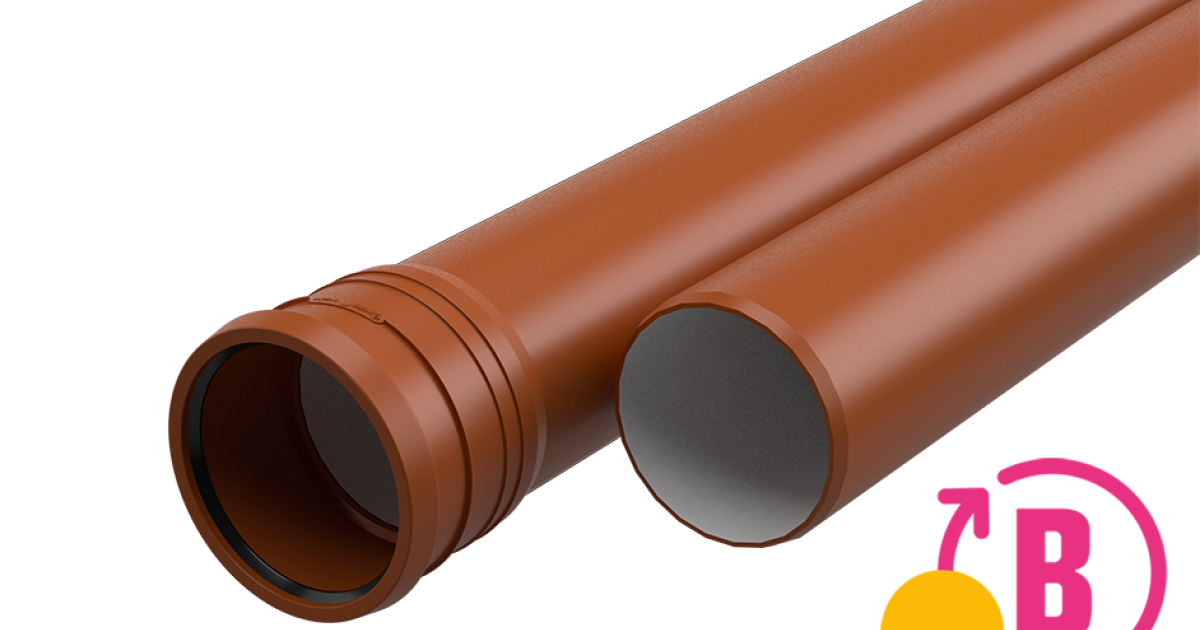 RIGID MULTI PP Släta 3-skikts avloppsrör, EN 13476-2 typ A