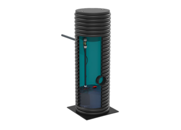 ID 600 kamera su siurbliu