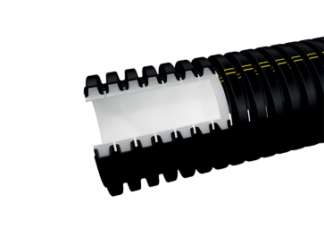 EVODRAIN HARD HDPE perforated 120°